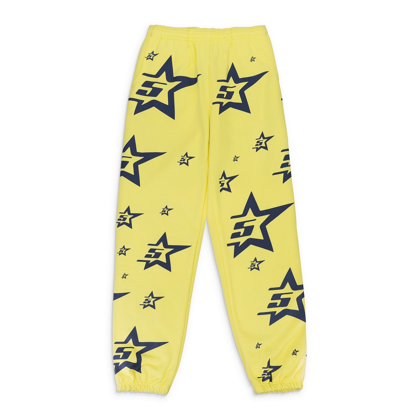 5TAR AOP YELLOW SWEATPANTS