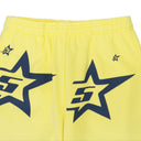 5TAR AOP YELLOW SWEATPANTS