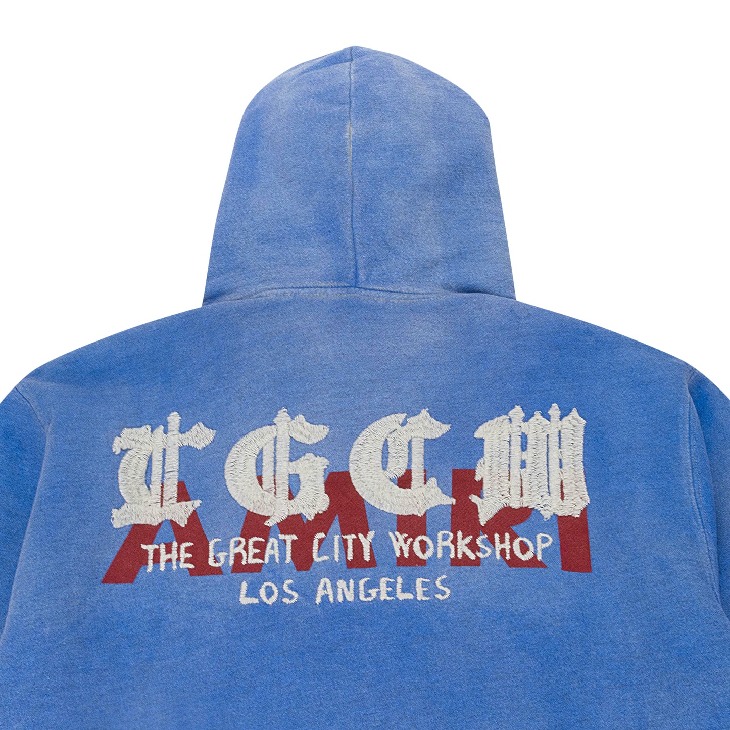 T.G.C.W. FLAMES BLUE HOODIE