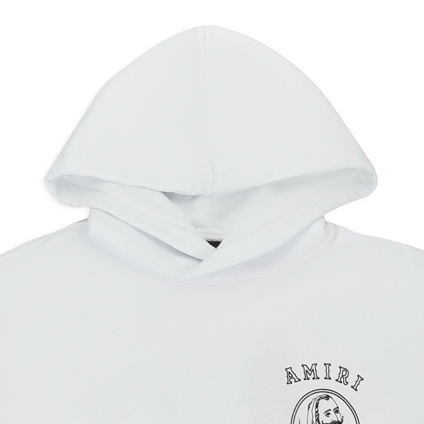 X ZIG ZAG WHITE HOODIE