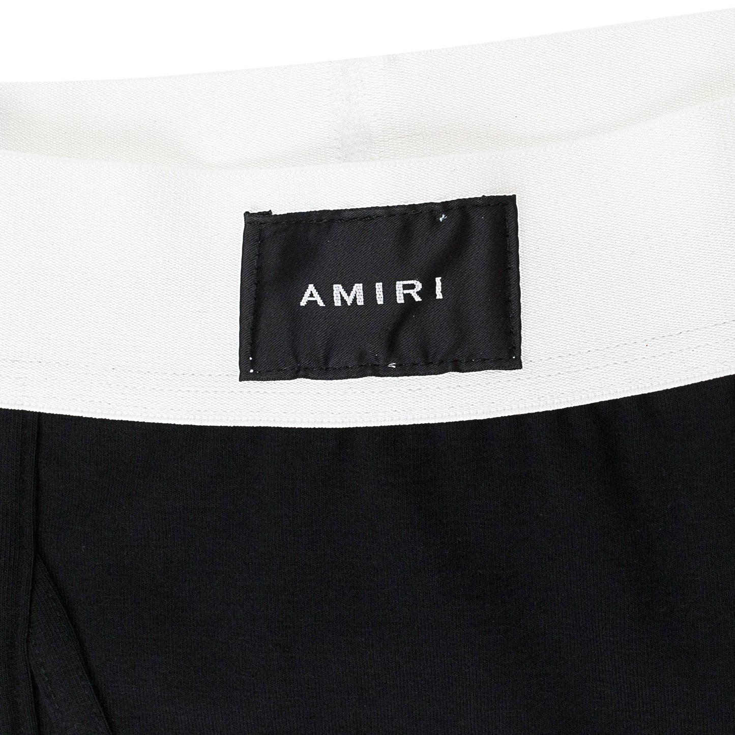 FRONT LABEL BLACK WHITE BOXERS