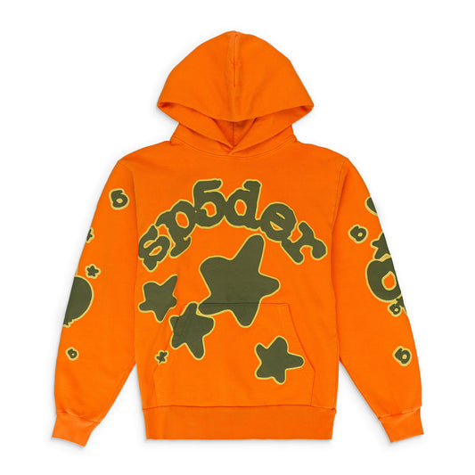 BELUGA ORANGE GREEN HOODIE