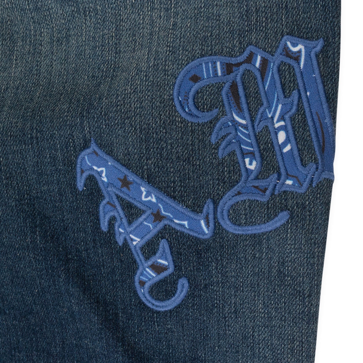 BANDANA OLD ENGLISH LOGO DEEP CLASSIC SKINNY JEANS