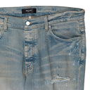 BANDANA FLAME CLAY INDIGO BLACK SLIM-FIT JEANS