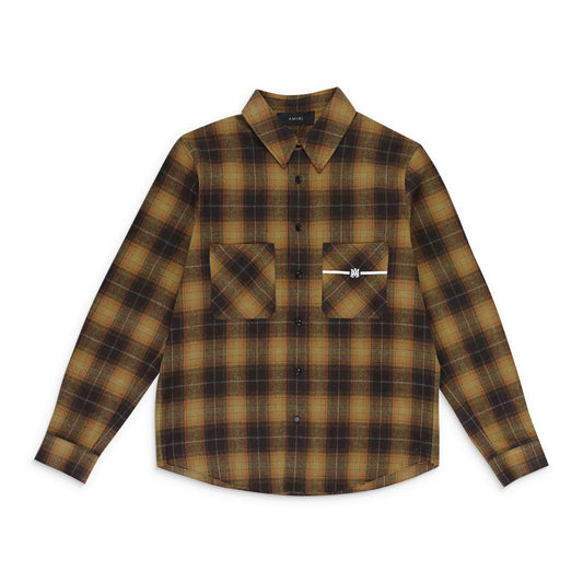 FLANNEL BROWN FLANNEL SHIRT