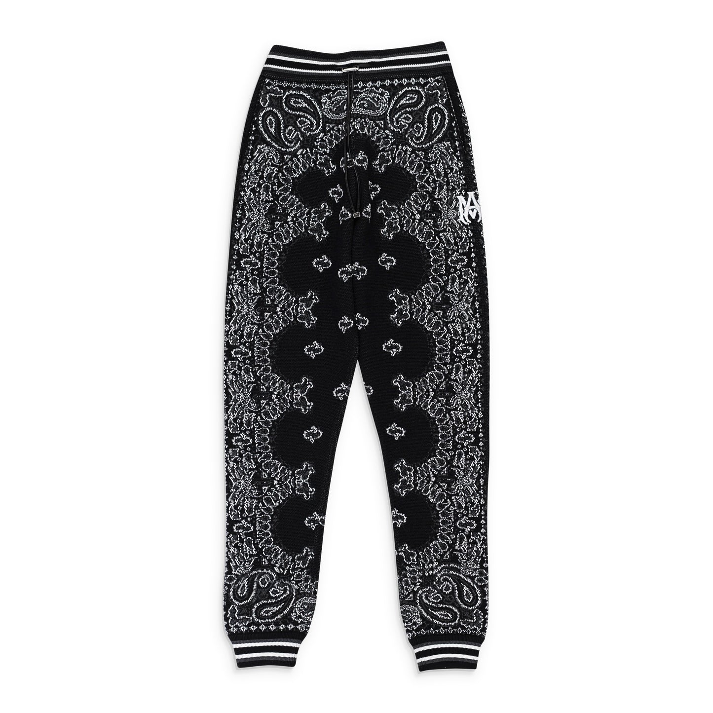 BANDANA B-BALL BLACK GREY SWEATPANTS