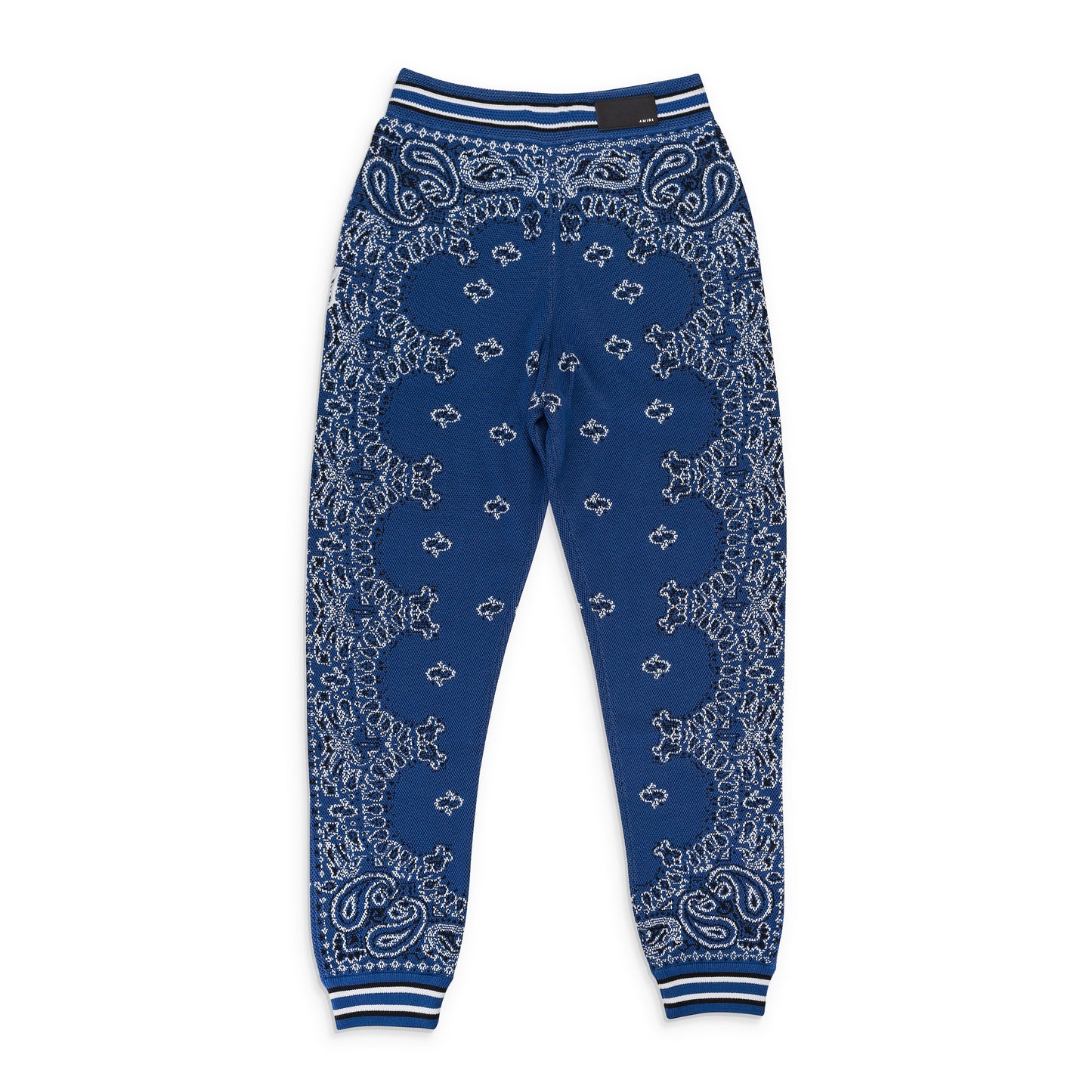 BANDANA B-BALL BLUE BLACK SWEATPANTS