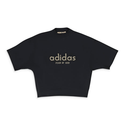 ATHLETICS 3/4 BLACK T-SHIRT