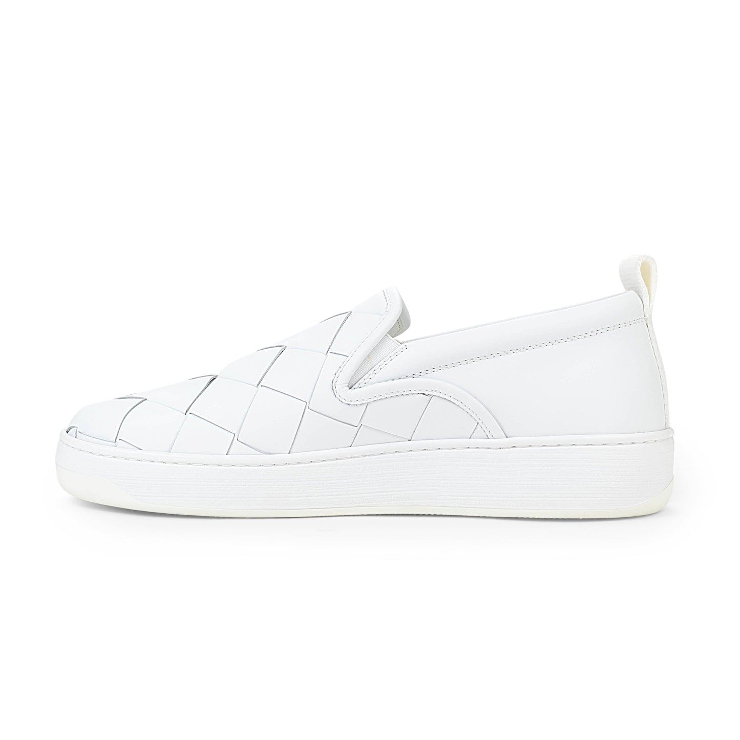 DODGER WHITE SLIP-ON SNEAKERS