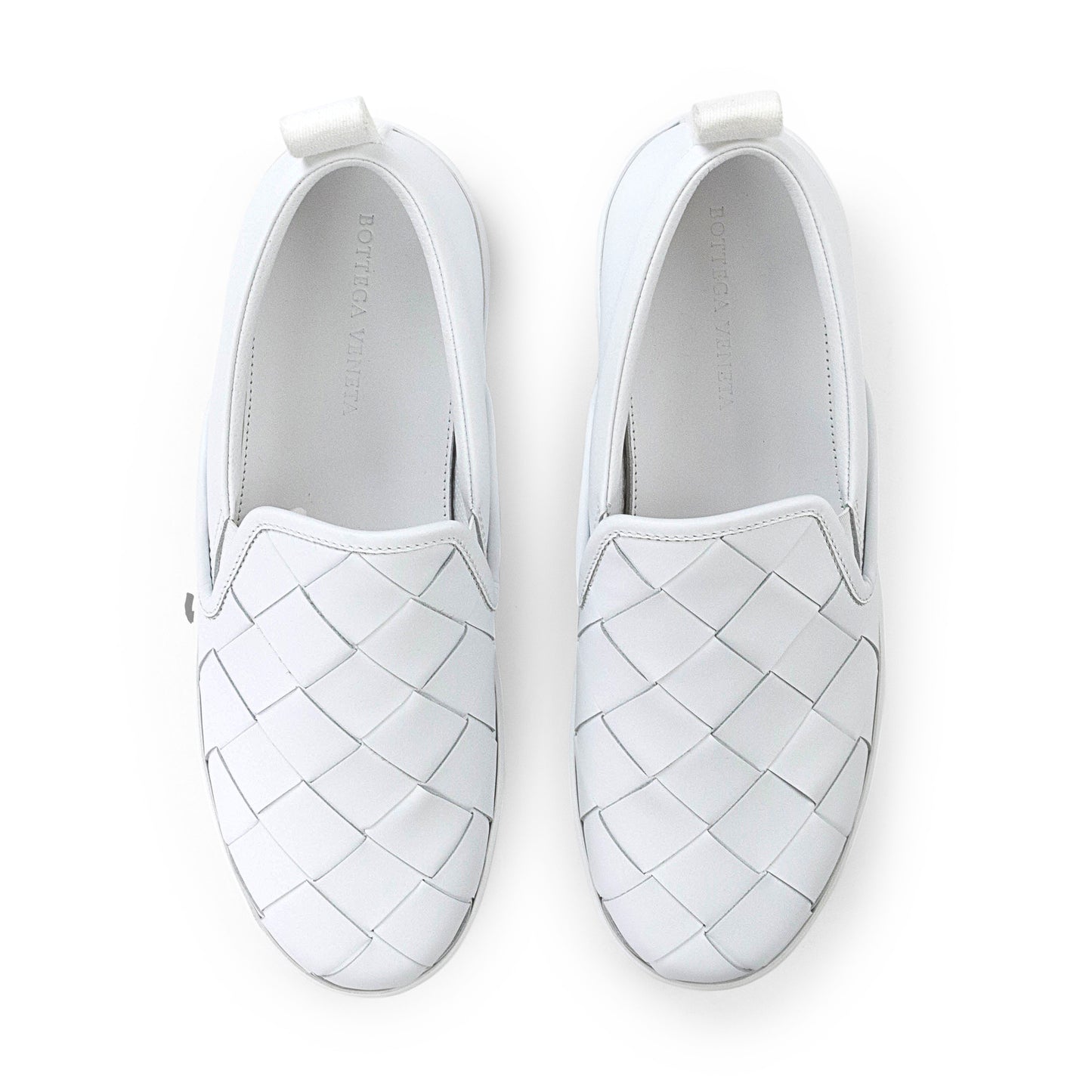 DODGER WHITE SLIP-ON SNEAKERS