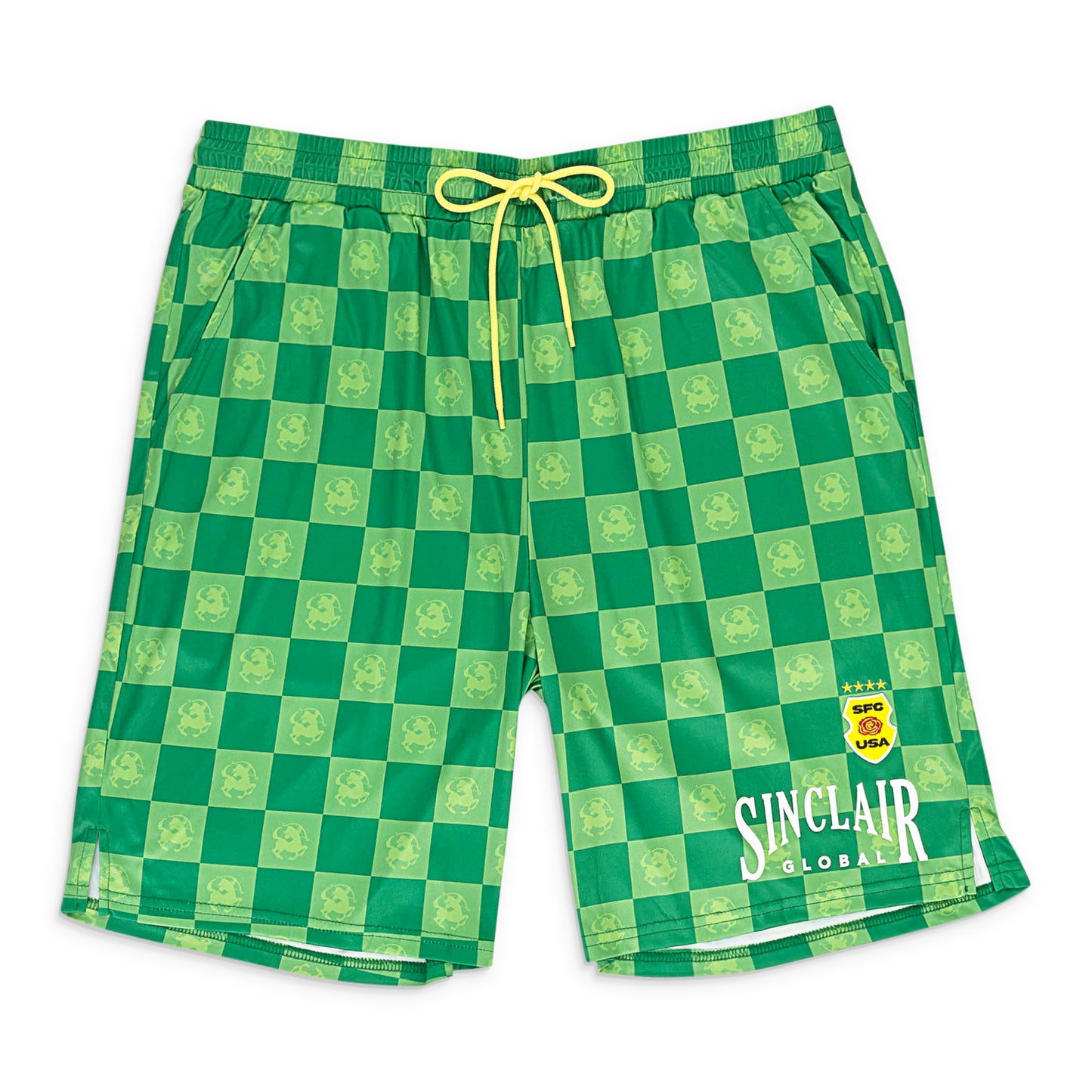 SOCCER GREEN SHORTS