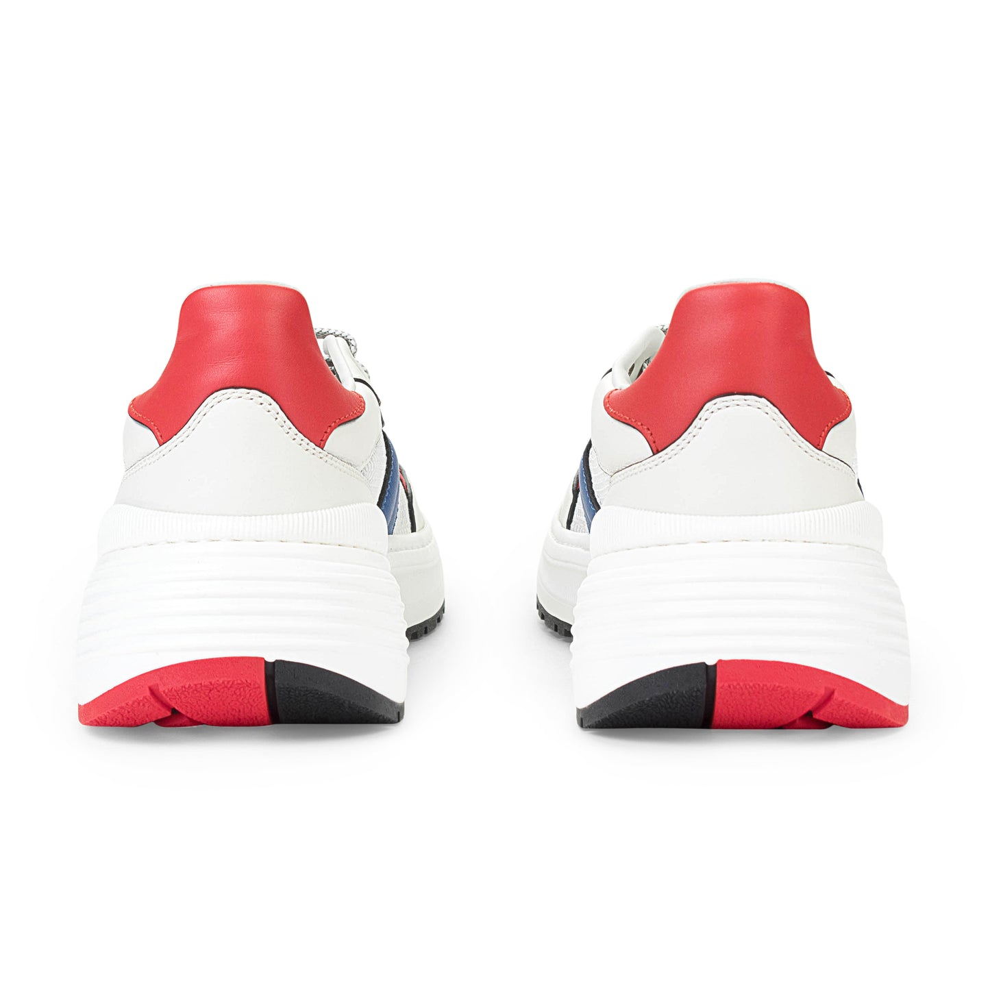 SPEEDSTER WHITE BLUE RED LOW-TOP SNEAKERS