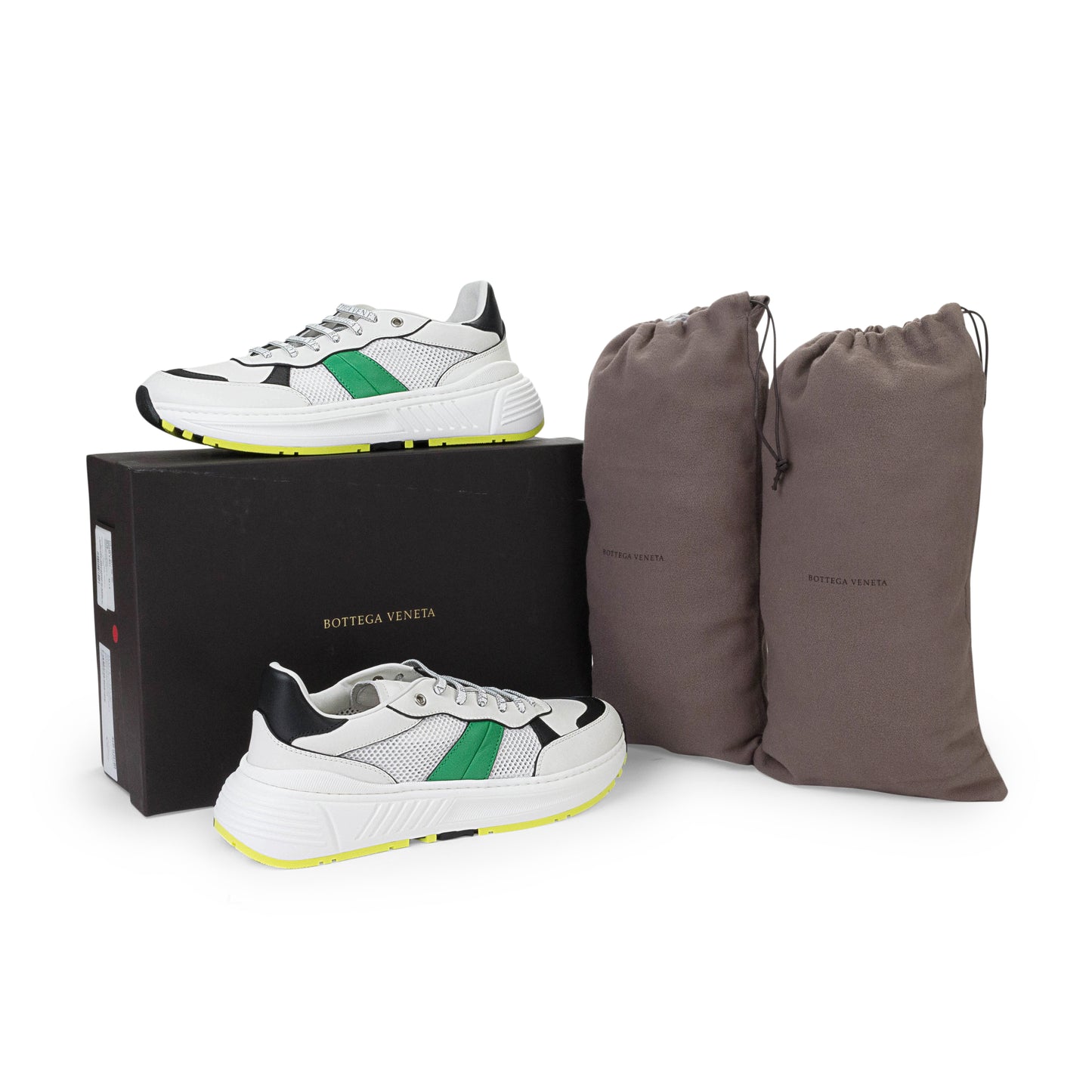 SPEEDSTER WHITE GREEN BLACK SNEAKERS