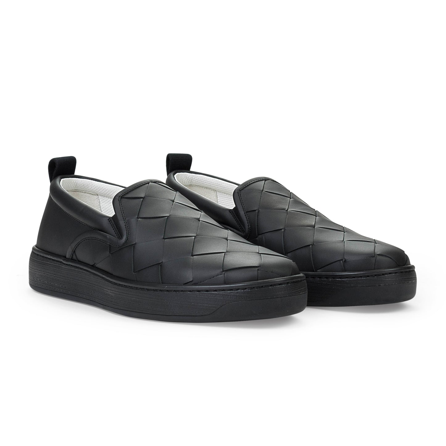 DODGER BLACK SLIP-ON SNEAKERS