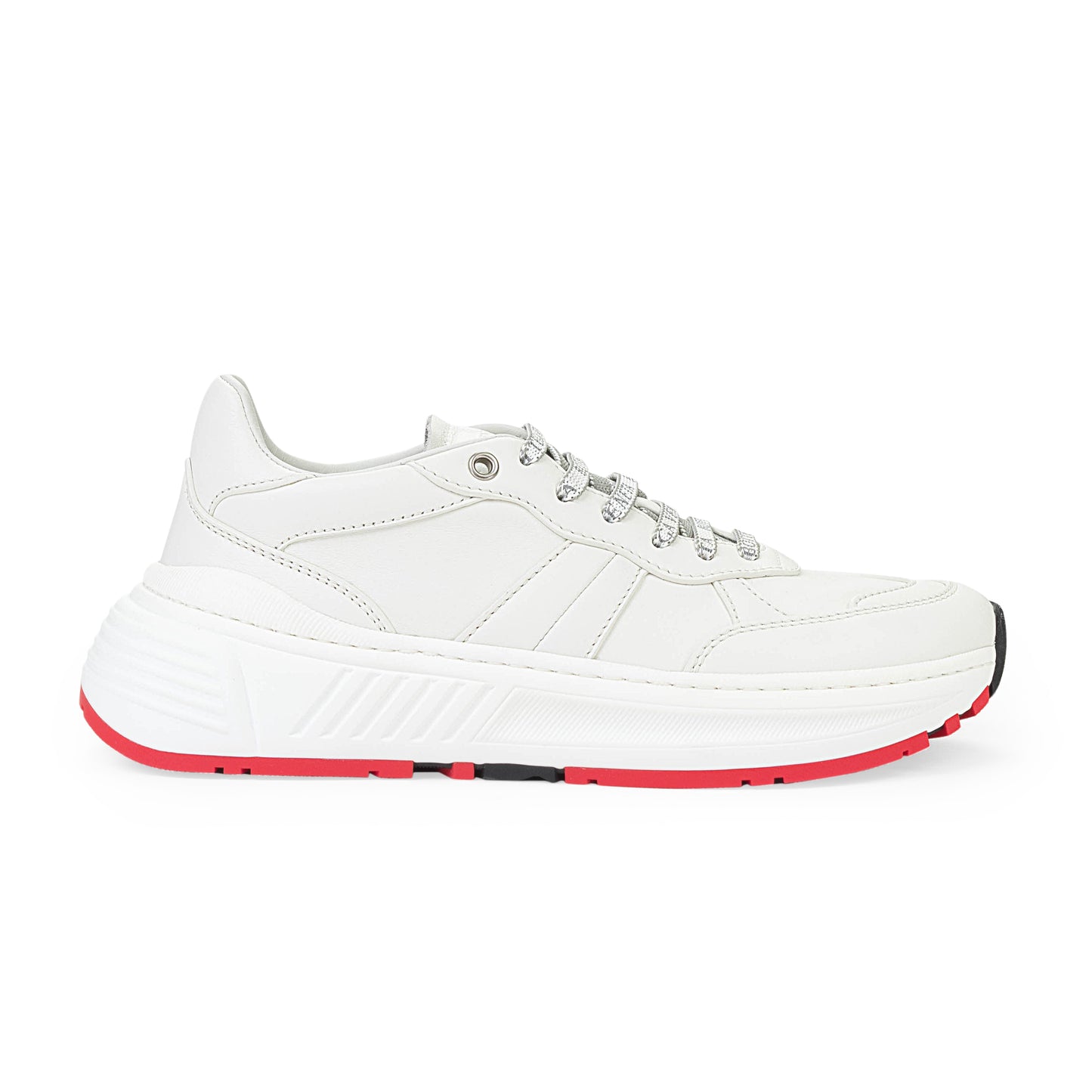 SPEEDSTER WHITE LOW-TOP SNEAKERS