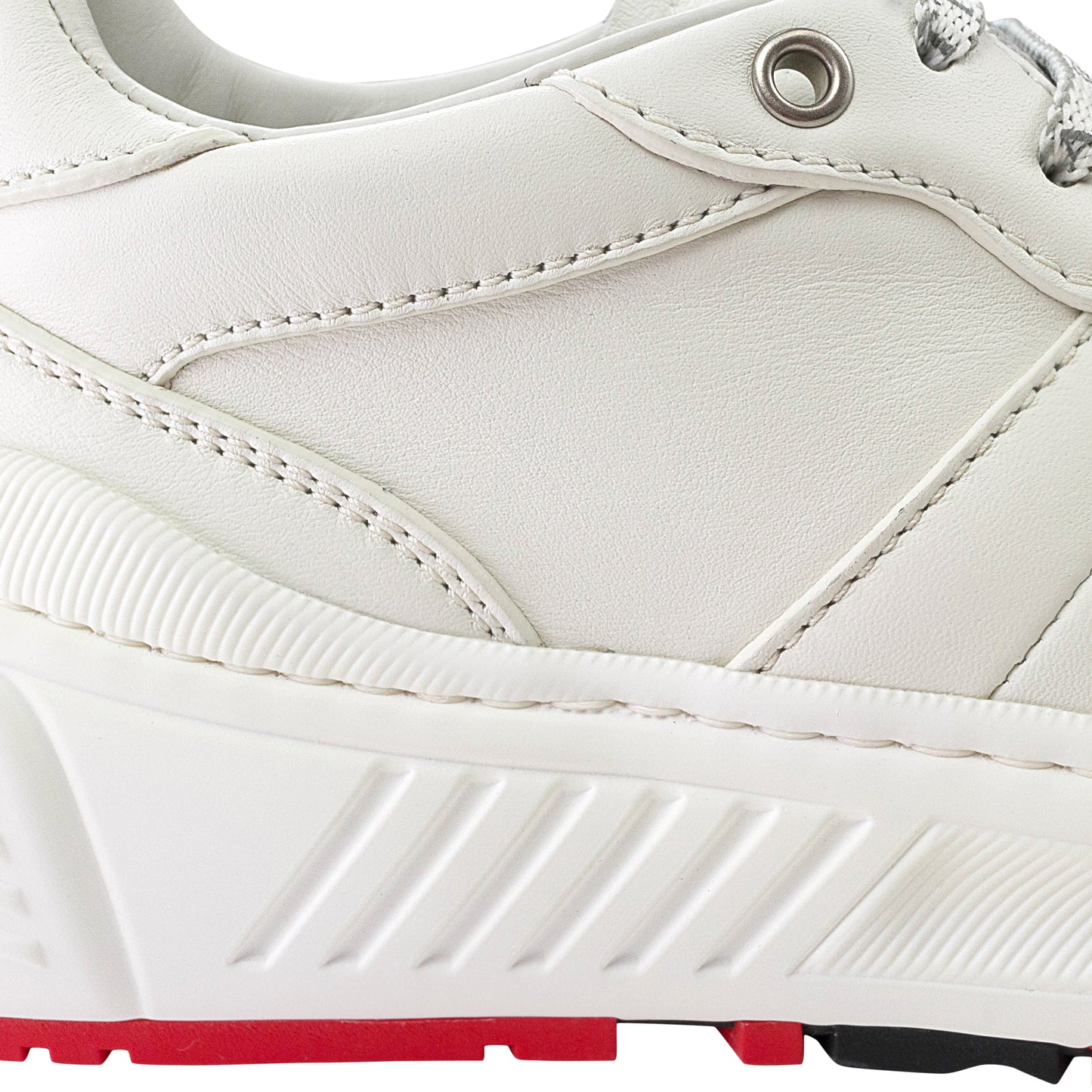 SPEEDSTER WHITE LOW-TOP SNEAKERS