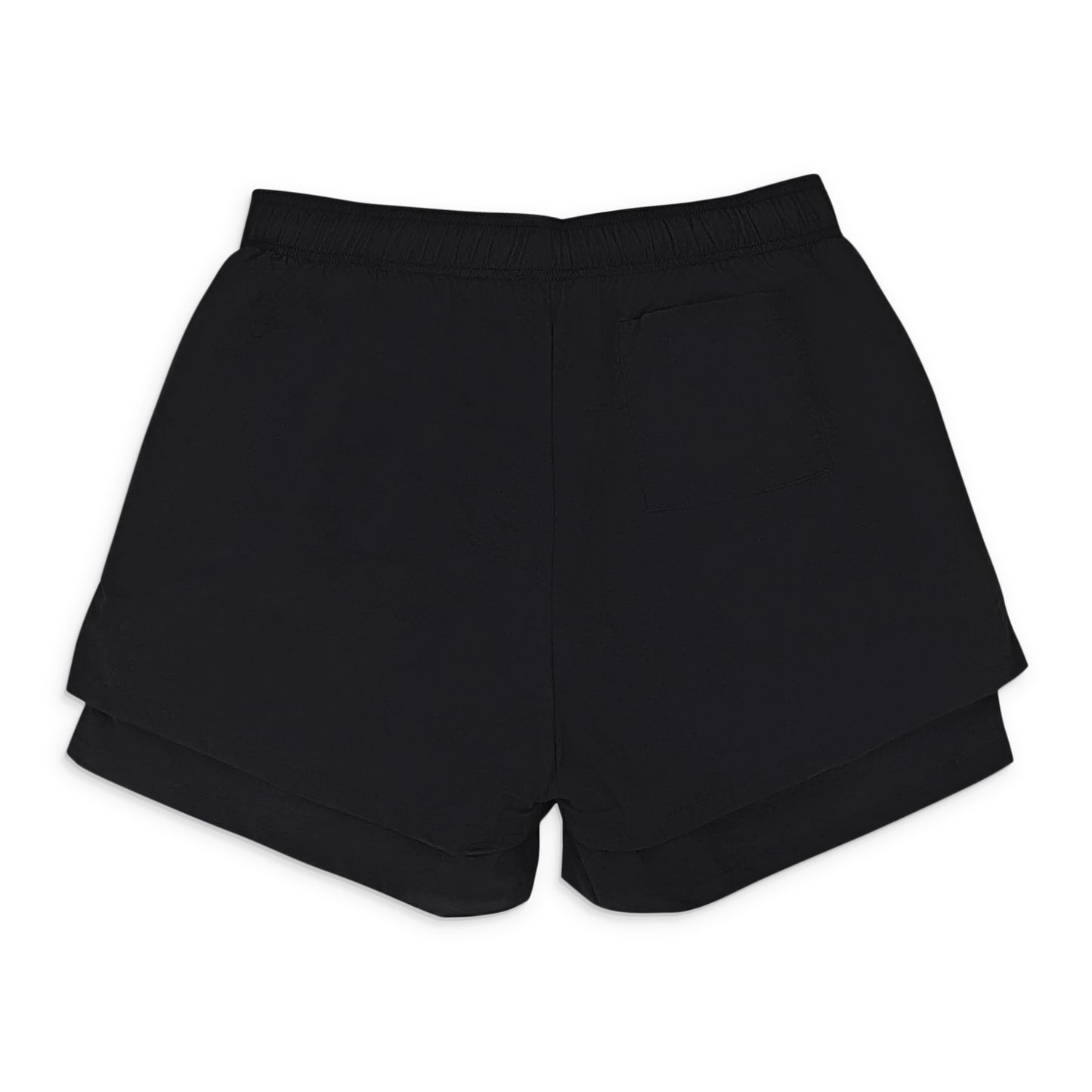 DOUBLE LAYER PRO BLACK SHORTS