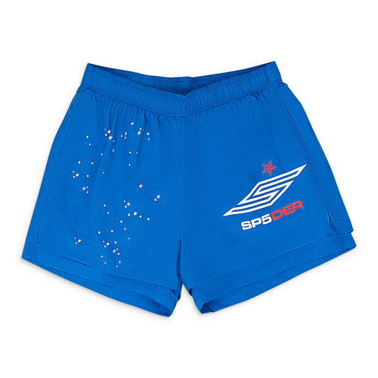 DOUBLE LAYER PRO BLUE SHORTS