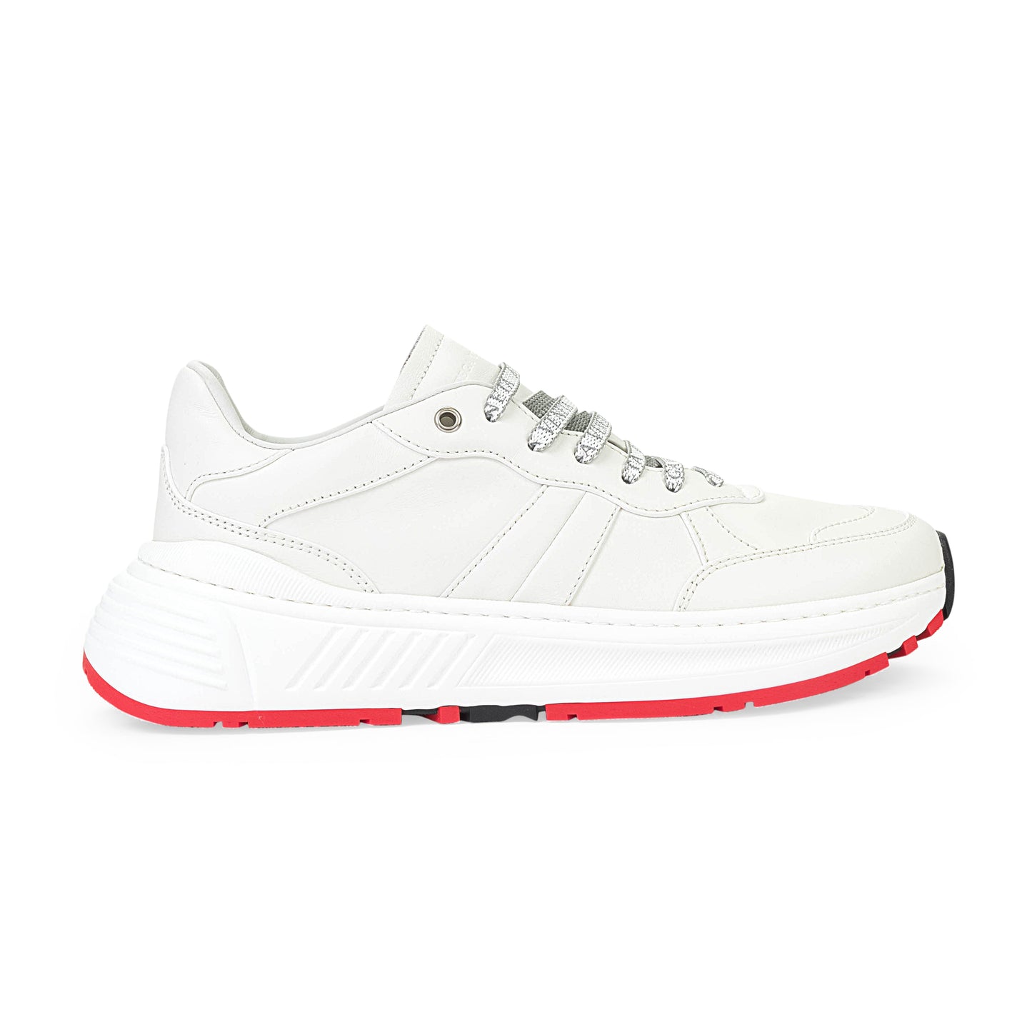 SPEEDSTER WHITE LOW-TOP SNEAKERS