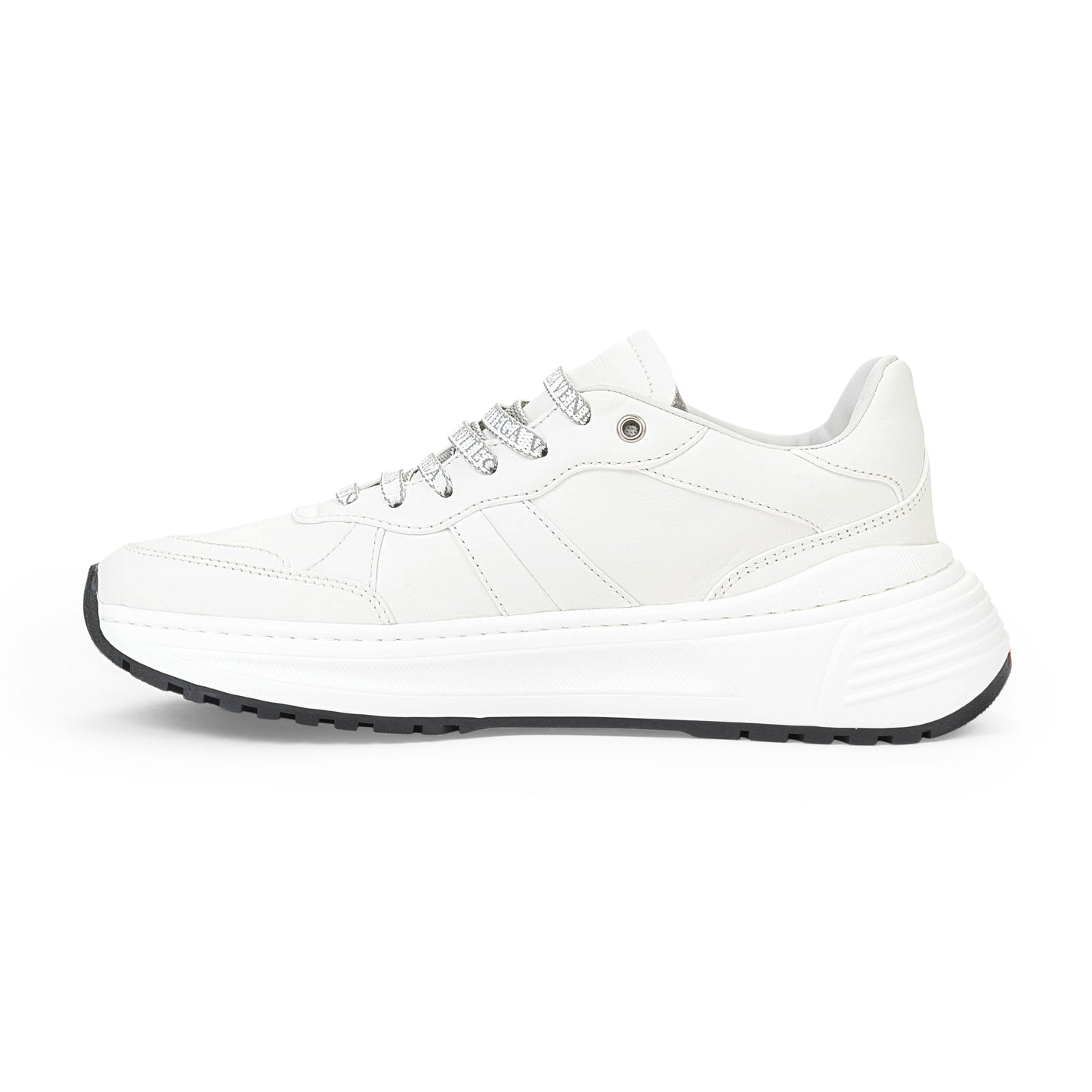 SPEEDSTER WHITE LOW-TOP SNEAKERS