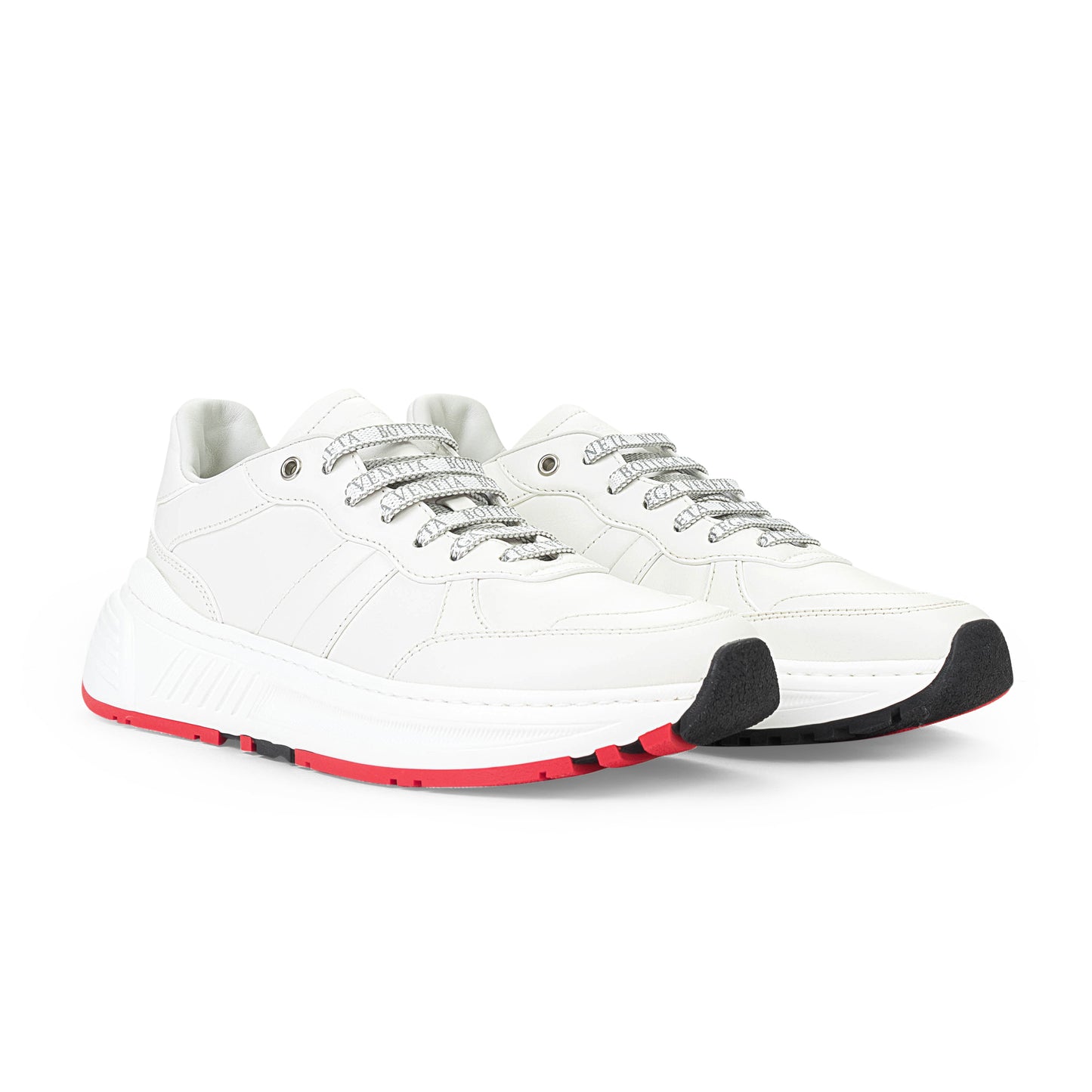 SPEEDSTER WHITE LOW-TOP SNEAKERS