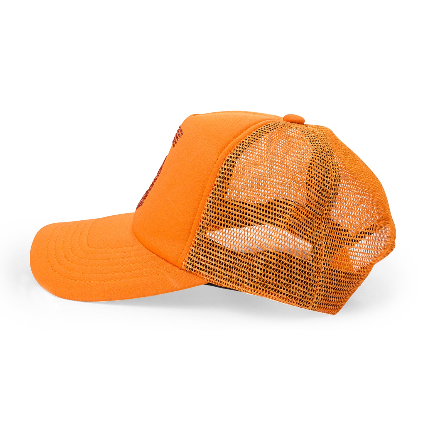 5 TRUCKER ORANGE HAT