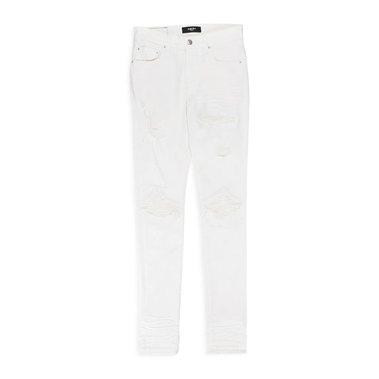 MX1 WHITE SKINNY JEANS