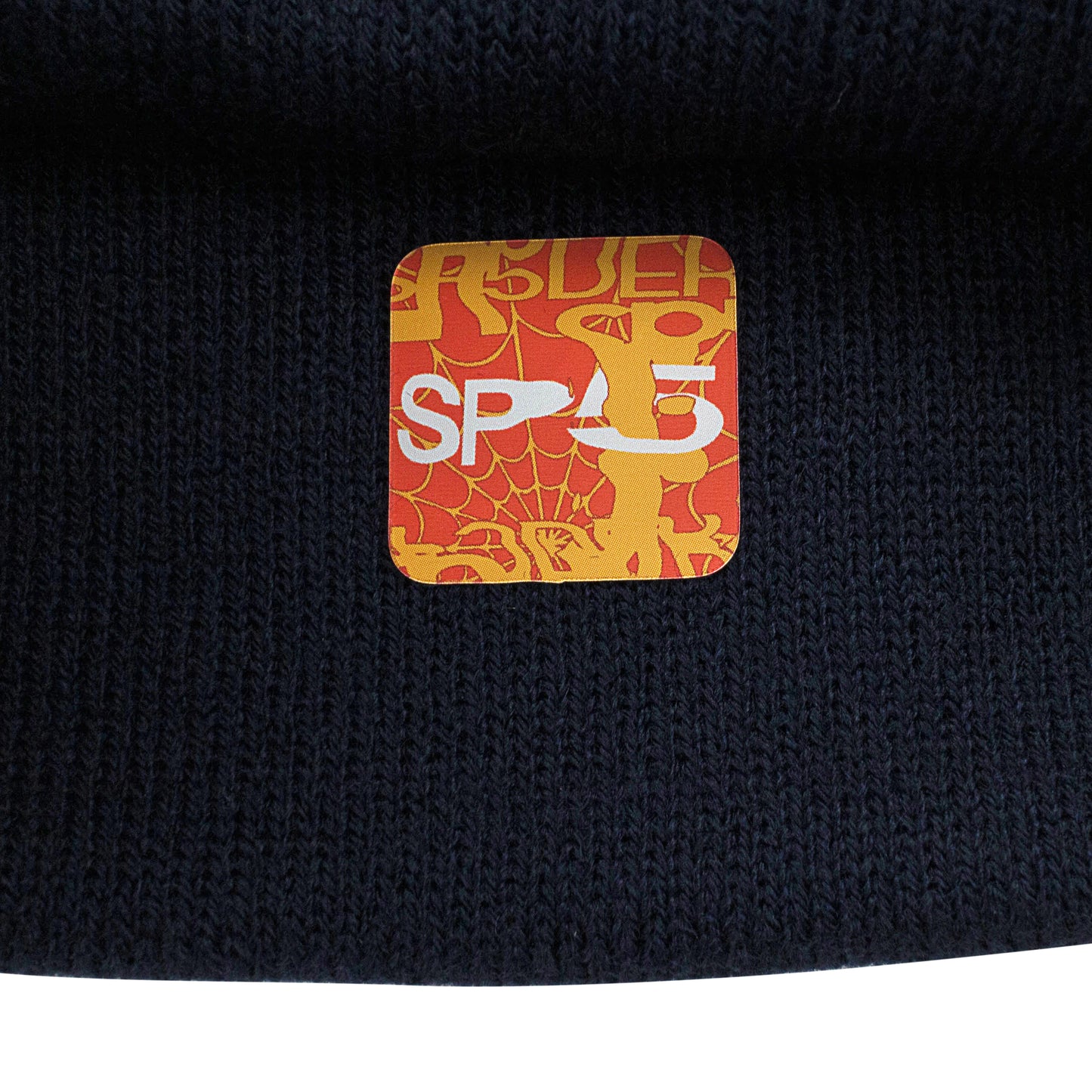 WEB NAVY RED BEANIE