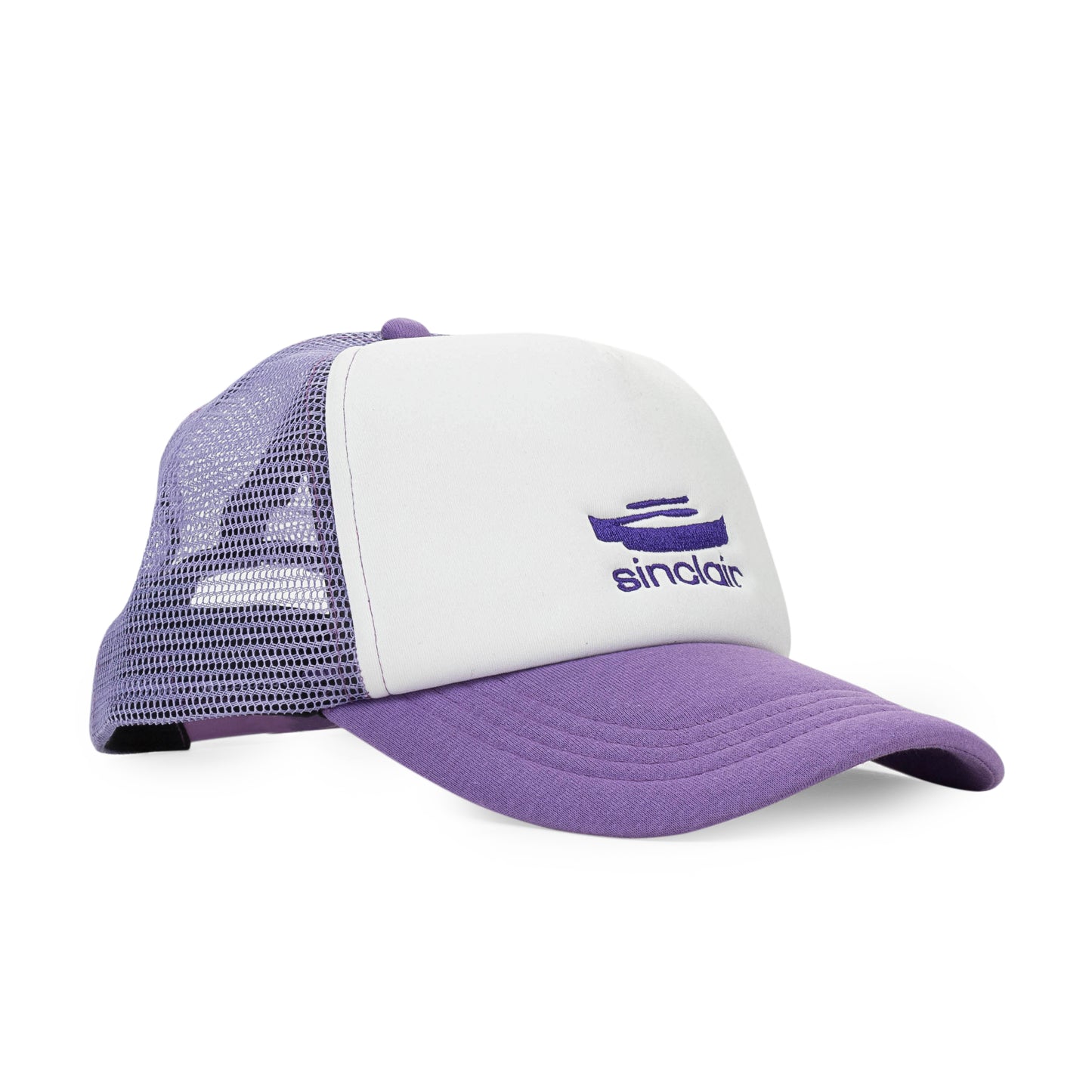 3D LOGO RINGER WHITE PURPLE HAT