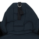 W CLOUD 3Q SH NAVY W/BLK SH PUFFER JACKET