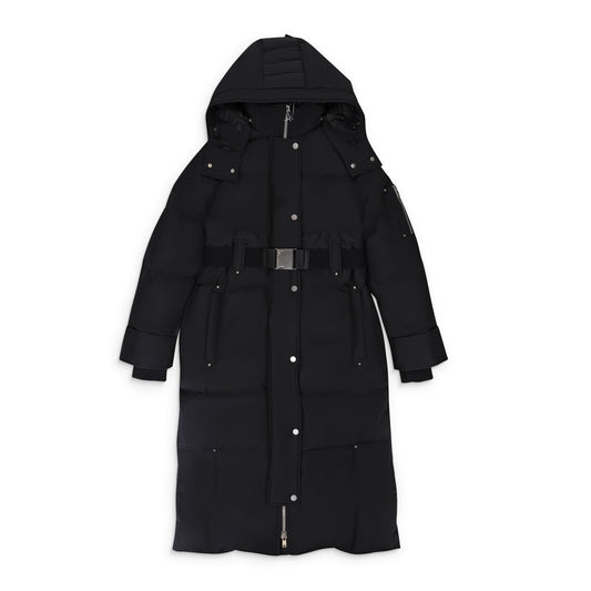 W CLOUD LONG PARKA N BLACK PARKA