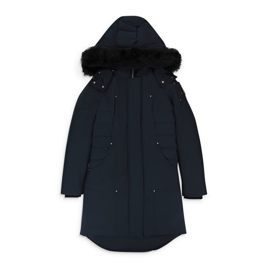 W CLOUD PARKA SH NAVY W/BLK SH PARKA