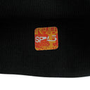 WEB BLACK YELLOW BEANIE