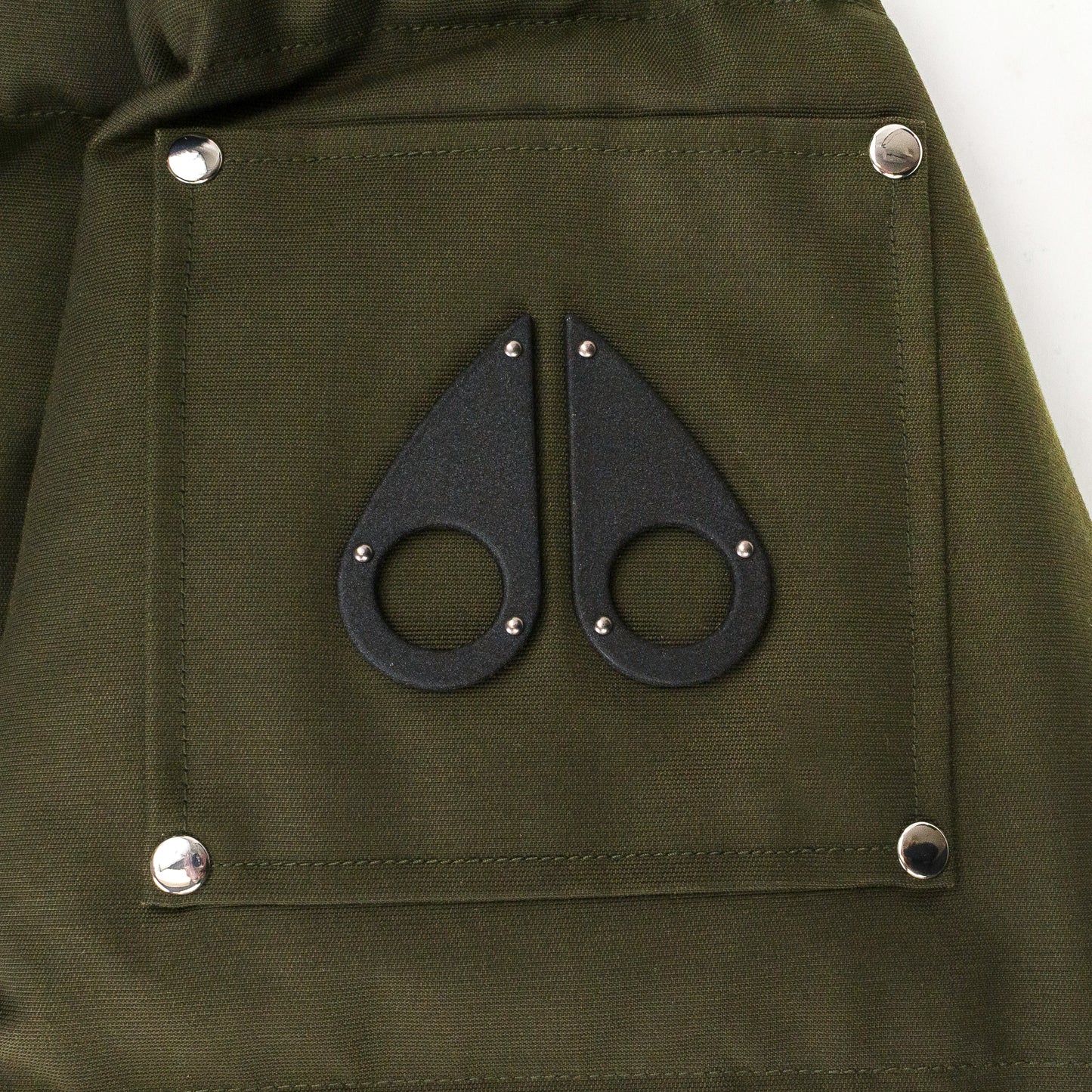 3Q JKT MENS ARMY W/BLK PUFFER JACKET