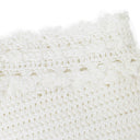 CROCHET COTTON WHITE SHORTS