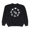 ROSE BLACK/WHITE SWEATSHIRT