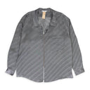 GREY MONOGRAM DAYTONA ZIP T-SHIRT