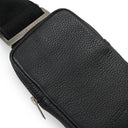 MULTI LEATHER SASH BLACK/WHITE BELT BAGS