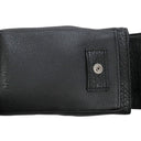 MULTI LEATHER SASH BLACK/WHITE BELT BAGS