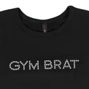 GYM BRAT LOGO BBT BLACK T-SHIRT