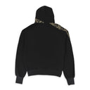 SAWSANAS LOGO ZIP BLACK HOODIE