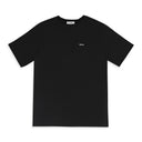 SHORT SLEEVE SAWSANA LOGO BLACK T-SHIRT