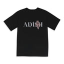 SHORT SLEEVE SAWSANA LOGO BLACK T-SHIRT