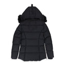 W CLOUD 3Q SH BLK W/BLK SH PUFFER JACKET