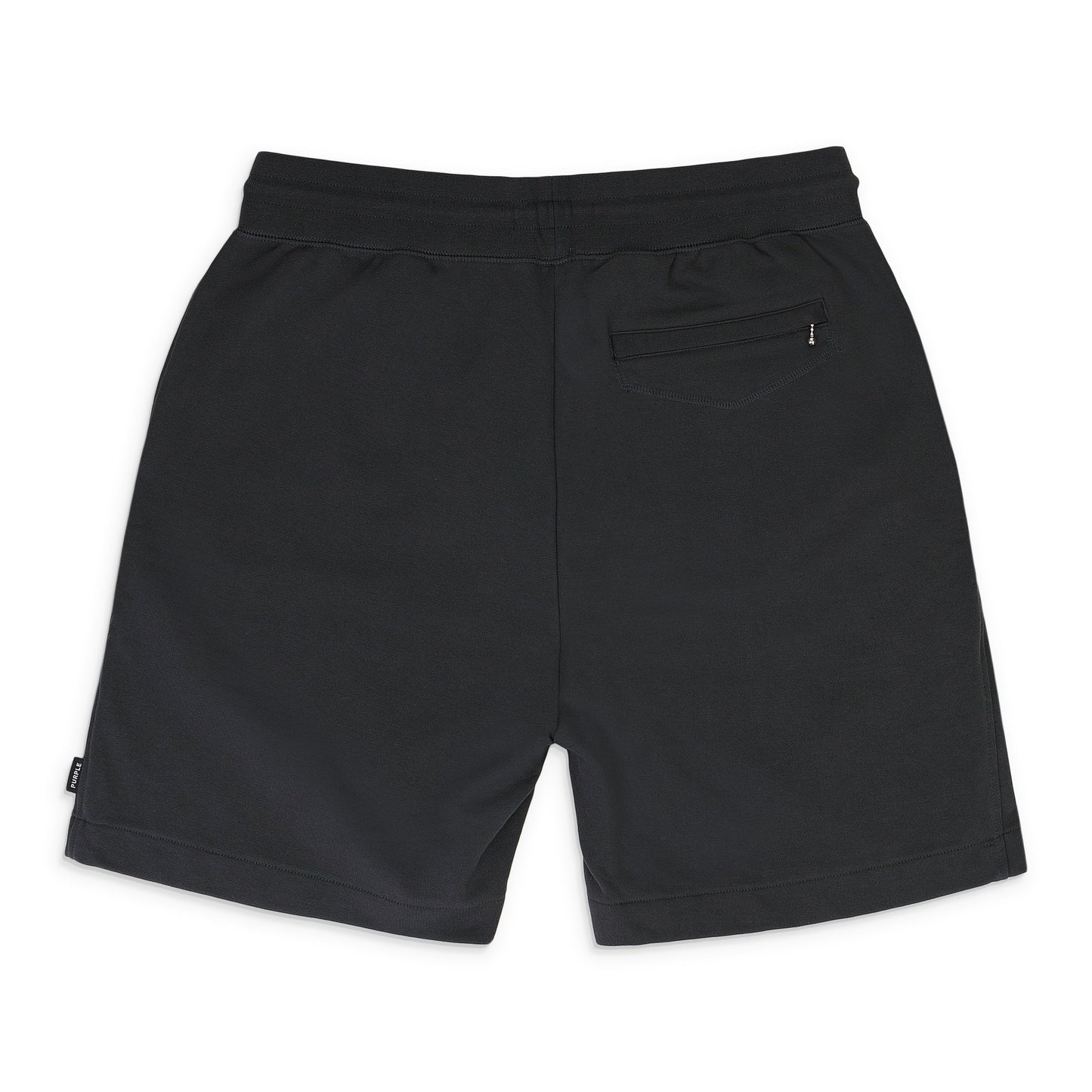 FRENCH TERRY BLACK RED STENCIL Black SHORTS