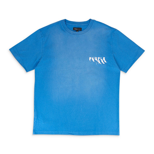 HEAVY JERSEY SS TEE BLUE T-SHIRTS