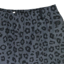 CHARCOAL MONOGRAM LEOPARD CHARCOAL SWIM SHORTS