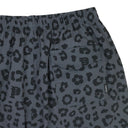 CHARCOAL MONOGRAM LEOPARD CHARCOAL SWIM SHORTS