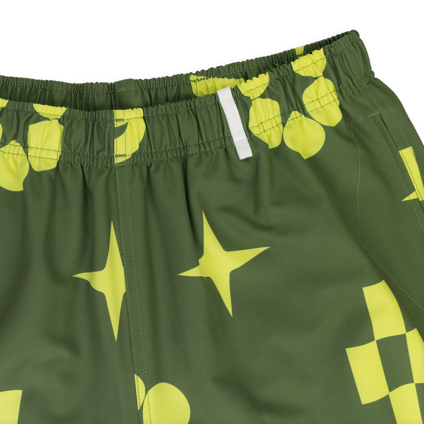 MILITARY JUMBO MONOGRAM  SWIM SHORTS