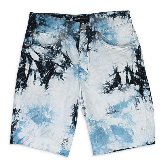 TIE DYE JACQUARD MONOGRAM Black SHORTS